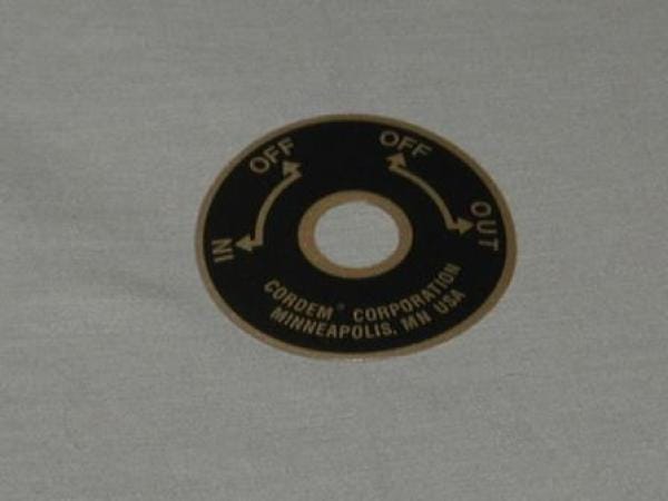 100706                 GOLO LABEL - MAINTAIN SWITCH - IN/OUT